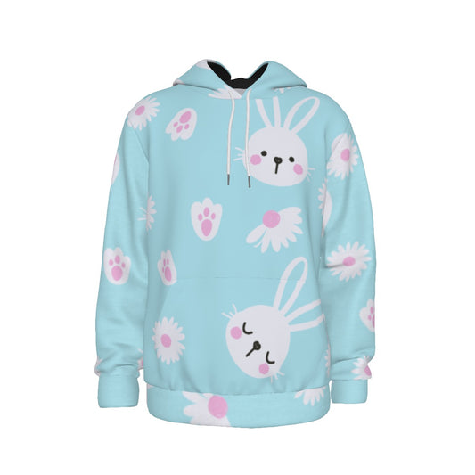 Bunnies and Blue Hoodie