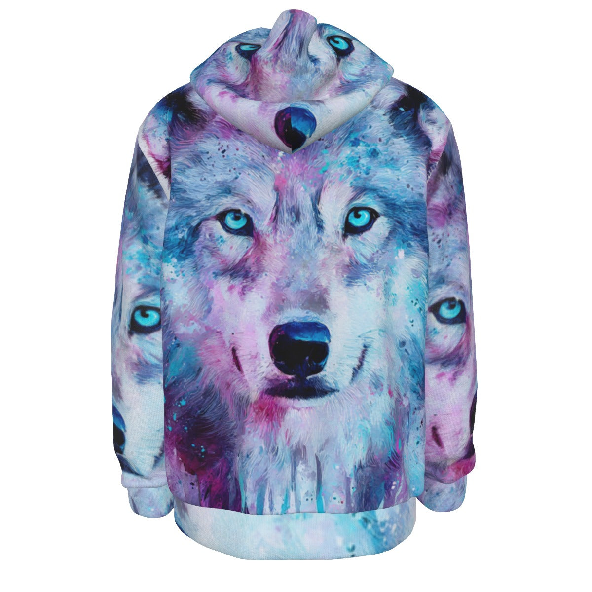 Purple Wolf Hoodie