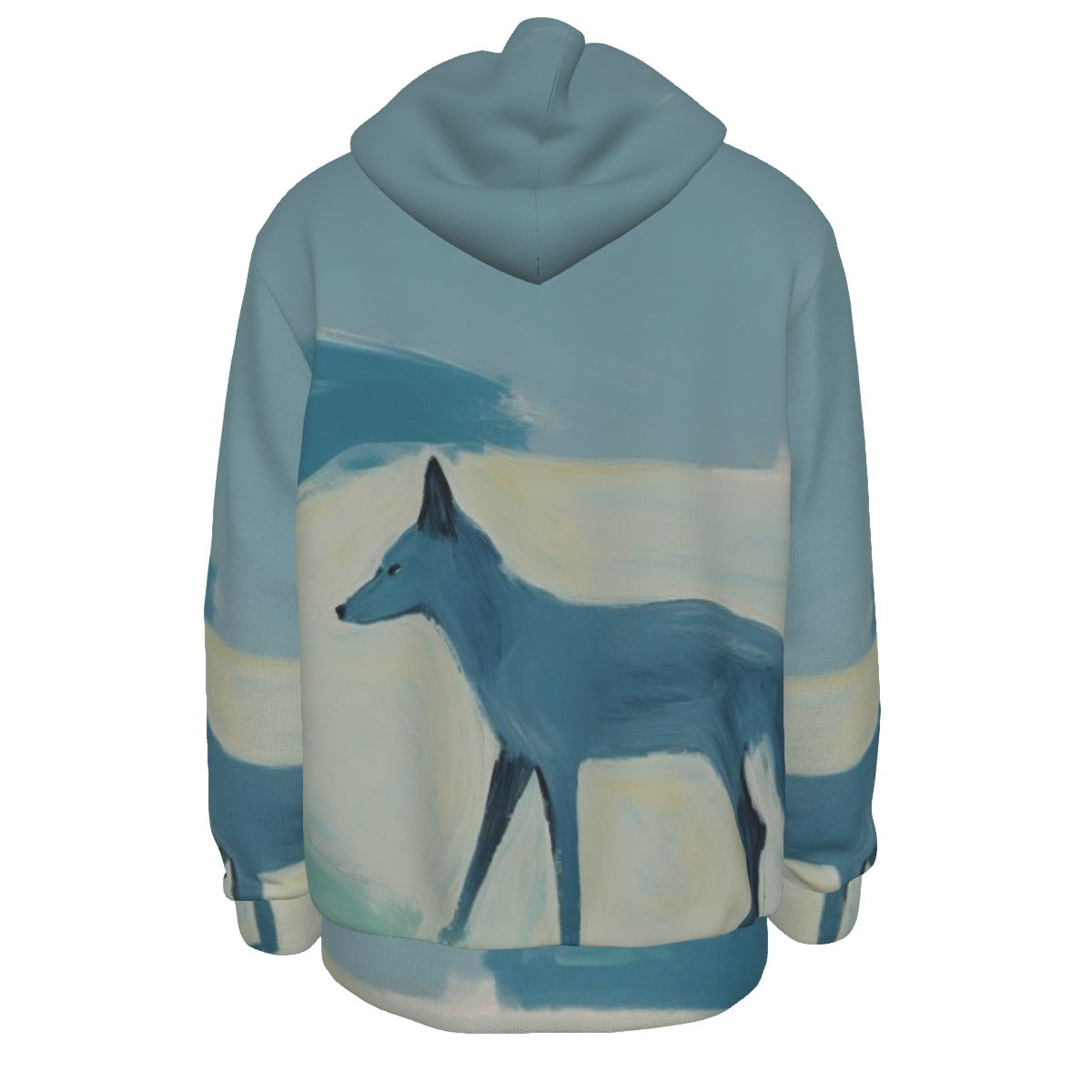 Blue Fox Hoodie
