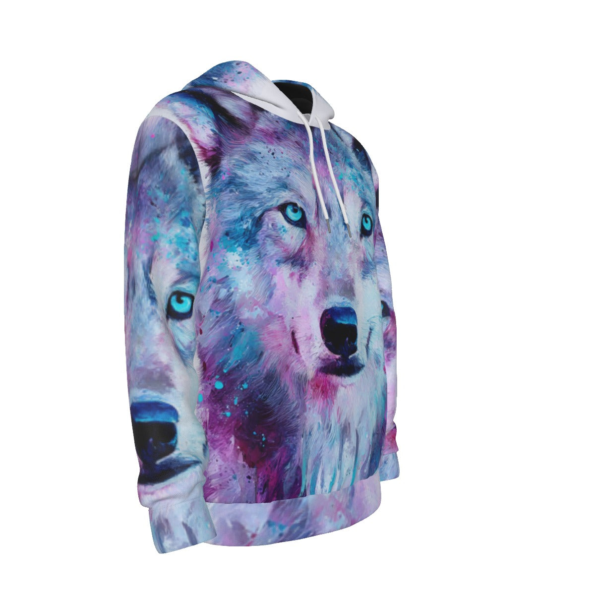 Purple Wolf Hoodie