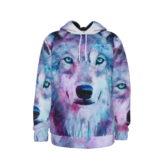 Purple Wolf Hoodie