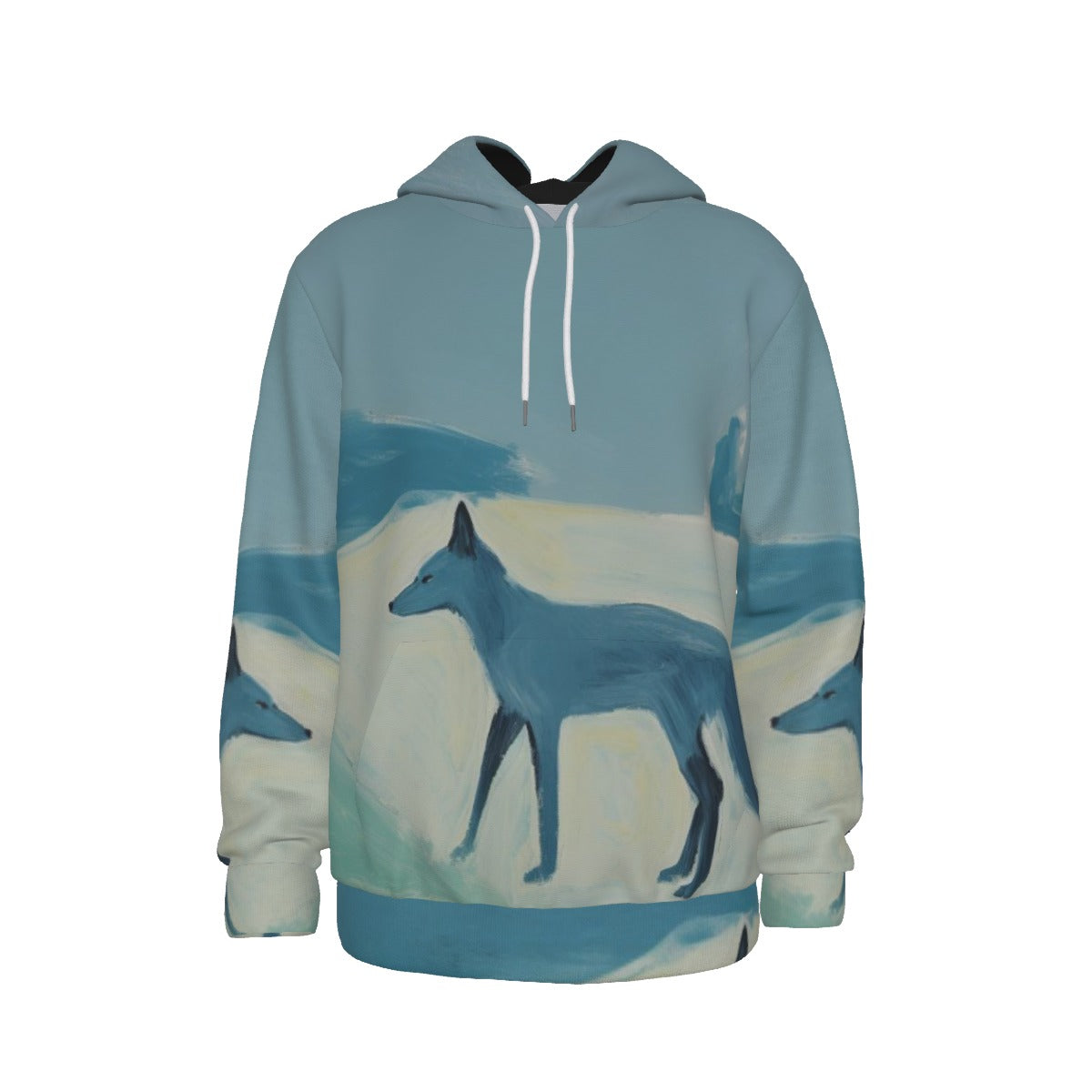 Blue Fox Hoodie